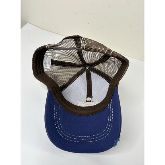 Angry Orchard Hat Cap Snapback Blue Hard Cider Adjustable Distressed - Picture 6 of 8